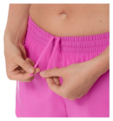 Pantaloncini Asics Icon 4in Rosa Donna