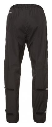 Pantalon de pluie Vaude Fluid Full-Zip II Noir
