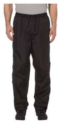 Pantalon de pluie Vaude Fluid Full-Zip II Noir
