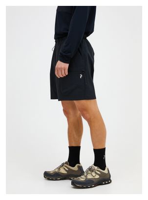 Pantalones cortos Peak Performance Outdoor Cargo negros para hombre