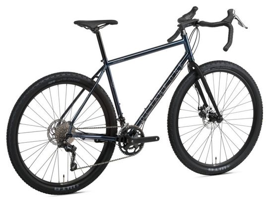 OCTANE ONE FLAPJACK Blue Metallic Gravel Bike