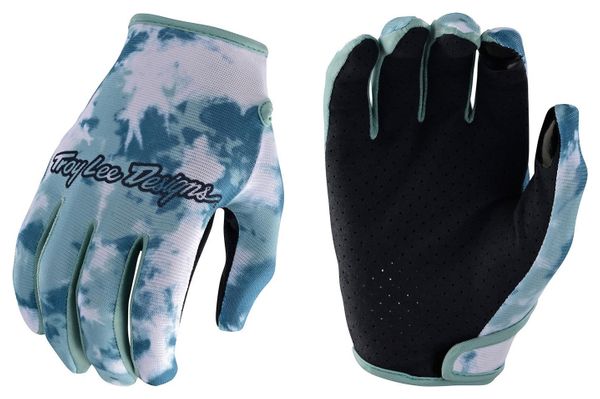 Troy Lee Designs Flowline Plot Haze Blue Handschoenen