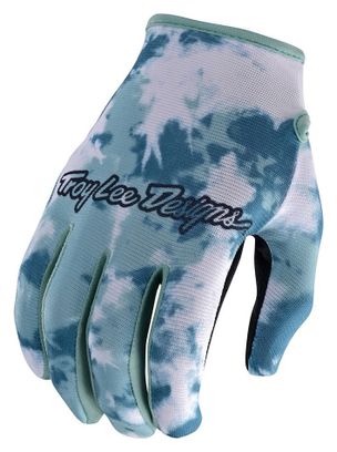 Handschuhe Troy Lee Designs Flowline Plot Haze Blue