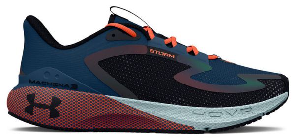 Chaussures Running Under Armour HOVR Machina 3 Storm Bleu Orange Homme