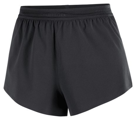 Short Splité Salomon Sense Aero 3in Noir Femme
