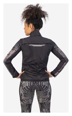 Veste Running Rogelli Sage - Femme - Noir/Taupe