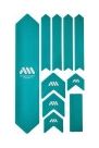 ALL MOUNTAIN STYLE Honey Comb XL Frame Protector Kit 10 stuks - Blauw Wit