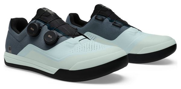 Chaussures VTT pour Pédale Plate Fox Union Boa Flat Bleu Unisexe