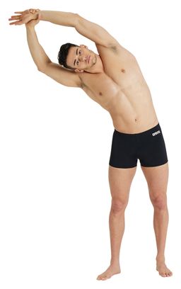 Traje de baño Arena Team Swim Short <p> Solid</p>Negro Blanco