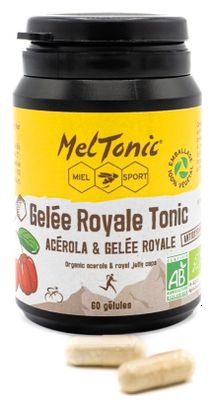 Complément Alimentaire Meltonic Gelée Royale Tonic Bio Acérola / Gelée Royale (60 Gélules)