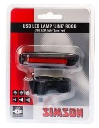SIMSON feu arrière Line usb tige de selle
