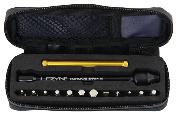 Lezyne TORQUE DRIVE Momentsleutelset Zwart Goud