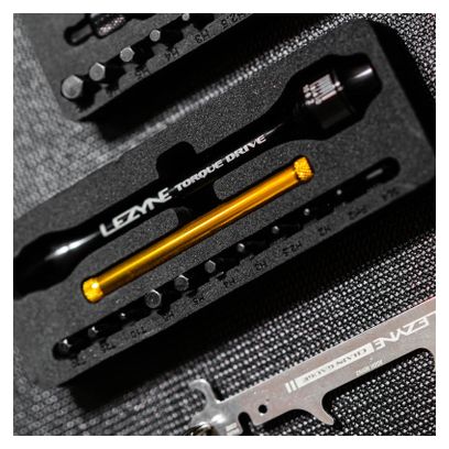 Lezyne TORQUE DRIVE Drehmomentschlüssel-Set Schwarz Gold