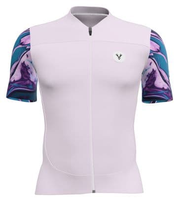 LeBram Ventoux Pétrole Short Sleeves Jersey Pink