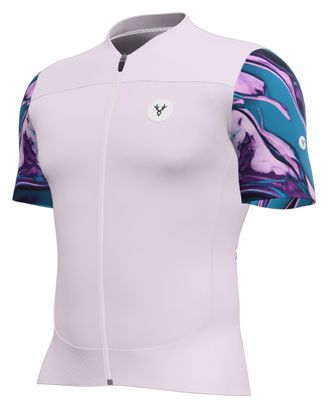 LeBram Ventoux Pétrole Short Sleeves Jersey Pink