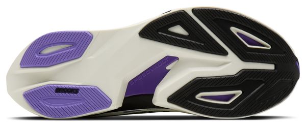 Zapatillas de running Brooks Hyperion Max 4 blancas/moradas para hombre