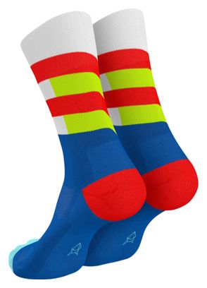 Chaussettes Incylence Ultralight Spirals Bleu
