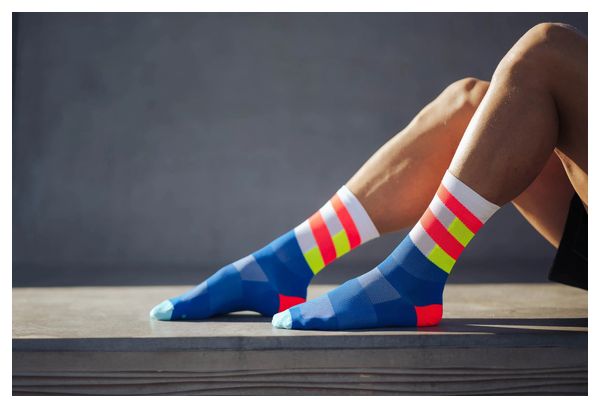 Chaussettes Incylence Ultralight Spirals Bleu