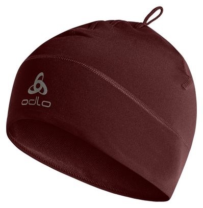 Bonnet Unisexe Odlo Polyknit Warm Bordeaux