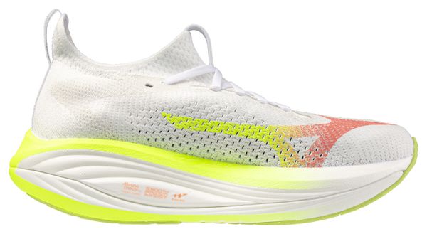 Zapatillas de running Mizuno Neo Vista 3 blancas/naranjas para mujer
