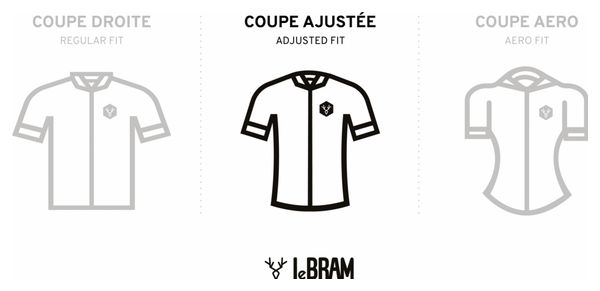 Maglia a maniche corte da donna LeBram Aspin Azzurro vestibilità sartoriale
