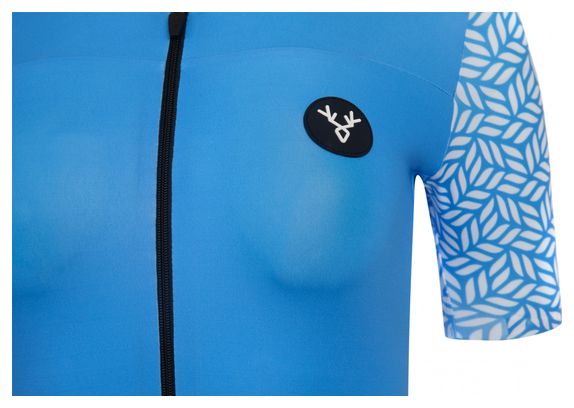 Maglia a maniche corte da donna LeBram Aspin Azzurro vestibilità sartoriale