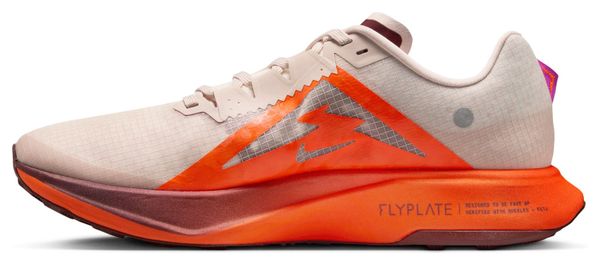 Zapatillas de trail Nike Ultrafly Beige/Rojo, Hombre