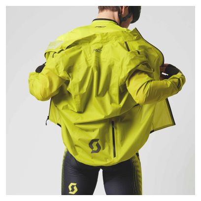 Chaqueta impermeable Scott RC Weather Amarillo