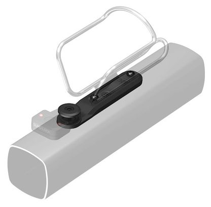 Quad Lock-adapter voor bidonhouder, zwart
