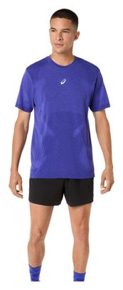 Maglia a maniche corte Asics Road Seamless viola da uomo