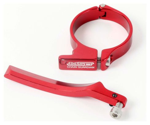 MSC Guide Chaine Protecteur Rouge 11 gr + Fixation Collier