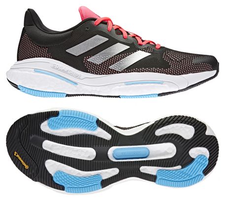 Chaussures de Running adidas Solar Glide 5 Noir Bleu