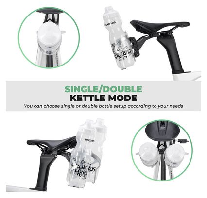 ROCKBROS Support de Porte-Bidon Arrière de Selle