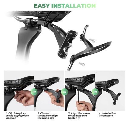 ROCKBROS Support de Porte-Bidon Arrière de Selle