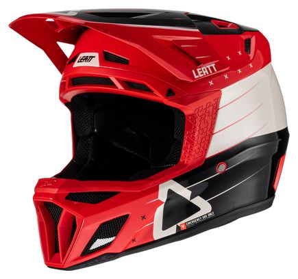 Leatt Gravity 8.0 Full Face Helmet Black/White/Red