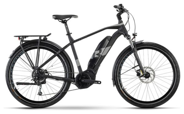 R Raymon TourRay E 3.0 Allroad Elektro-Hybrid-Fahrrad Tektro M350 9S 500Wh 27.5'' Schwarz 2023