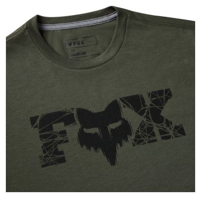 Camiseta técnica Fox Diffuse DriRelease verde para hombre
