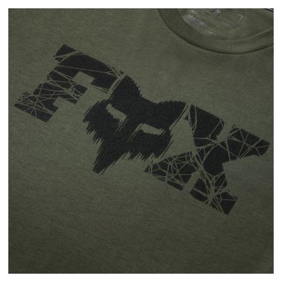 Camiseta técnica Fox Diffuse DriRelease verde para hombre