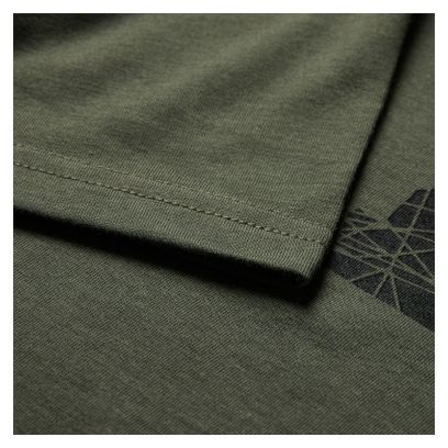 Camiseta técnica Fox Diffuse DriRelease verde para hombre