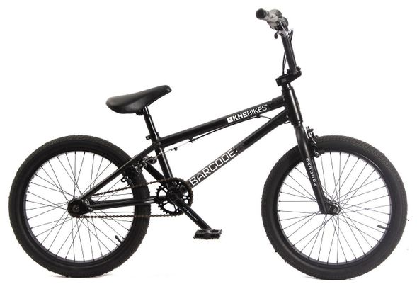 VELO BMX BARCODE LL ADULTE NOIR MAT 10 0KG 20 POUCES KHEBIKES