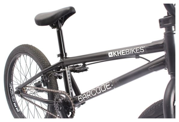 VELO BMX BARCODE LL ADULTE NOIR MAT 10 0KG 20 POUCES KHEBIKES