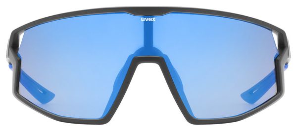 Occhiali Uvex Skyryse Nero/Blu a specchio