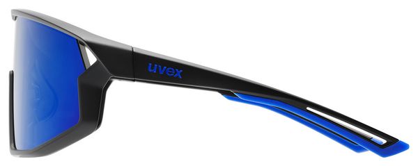 Occhiali Uvex Skyryse Nero/Blu a specchio