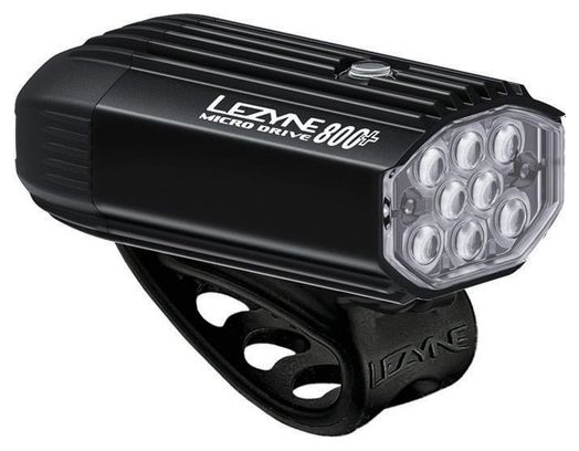 Luz delantera Lezyne Micro Drive 800+ Negra