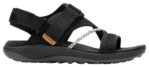 Merrell Terran 4 Damen-Wandersandalen Schwarz