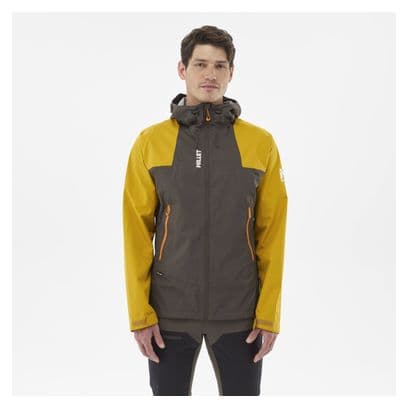 Millet Fitz Roy giacca impermeabile Khaki/Giallo