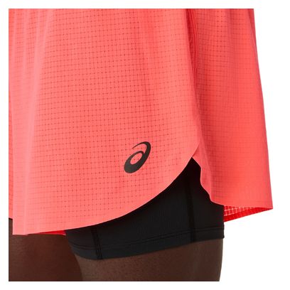 Men's Red Asics Fujitrail Elite Shorts