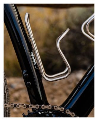 Wolf Tooth Morse Cage Ti Bottle Cage Titanium - Main Image