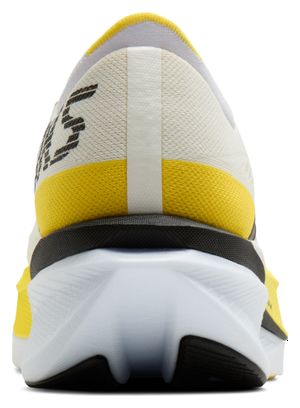 Brooks Hyperion Max 4 Running Shoes, White/Yellow, Men's