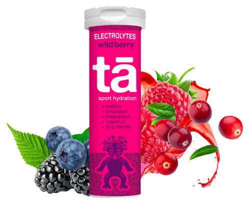 Boisson Electrolytes Tā Energy Baies sauvages - 12 pastilles